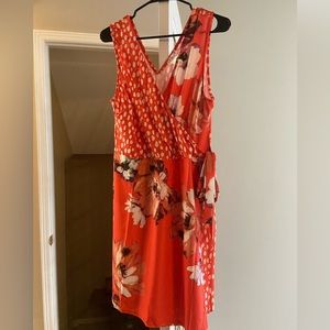 Venus Faux Wrap Dress sz XL